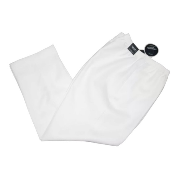 NEW Karen Scott Plus White Pants Pull On Stretch Elastic Comfort Waist Size 3X - Picture 6 of 7